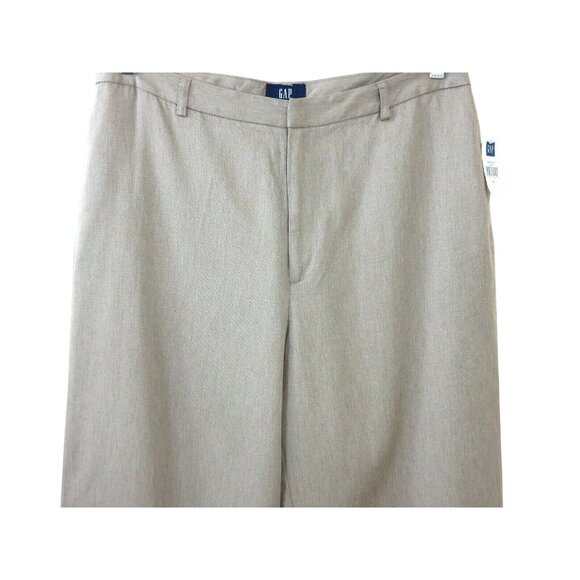 Gap Womens Beige Dress Pants Size 14 Classic Fit Lightweight Fabric - Picture 3 of 11